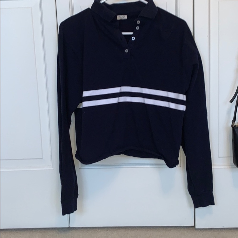 COPY - John Galt cropped long sleeve